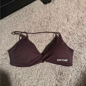 Dfyne vision twist back bra